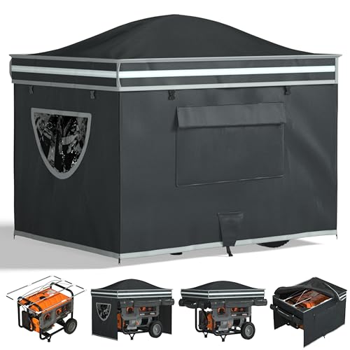 Generator tent with bracket, 28 x 20 x 20 in, heavy-duty cover
