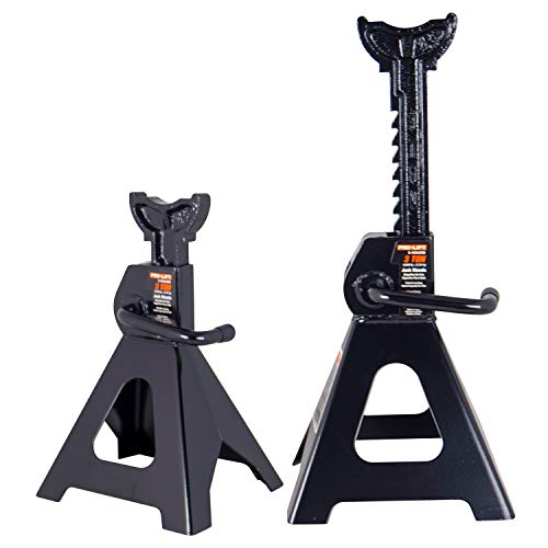 Image of Pro Lift G-4630JSCB 3 Ton Heavy Duty Floor Jack /Jack Stands and Creeper Combo - Great for Service Garage Home Uses - Black