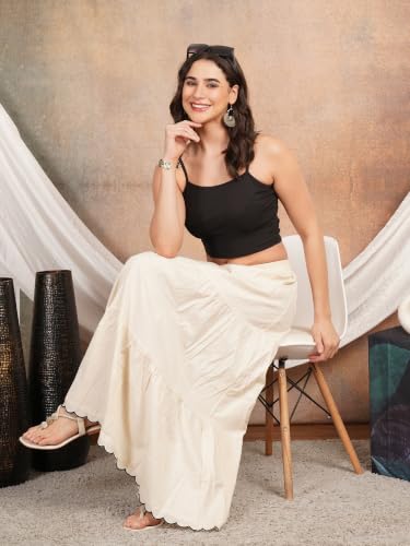 Brownverse linen skirt – image 6