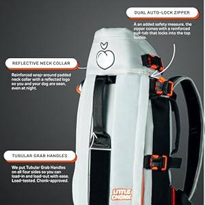 The Maxine One Small Dog Carrier by Little Chonk | Dog Backpack Carrier for Small Sized Breeds | Adjustable Front Facing Pet Carrier for Travel | Dog Hiking Backpack - Chonkcrete Gray The Maxine One Small Dog Carrier by Little Chonk Dog Backpack Carrier for Small Sized Breeds Adjustable Front Facing Pet Carrier for Travel Dog Hiking Backpack Chonkcrete Gray