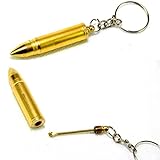 Größe ca: 5,5 Cm lang und knapp 1 Cm im Durchmesser / Material: Metall