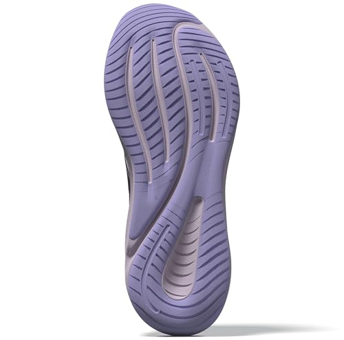 Adidas Donna Supernova Ease 2 Running Shoes, Ice Lavender/Aurora Plum/Ice Purple, 38 2/3 Eu - 8
