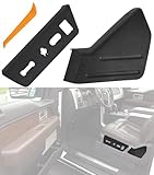 OKPARZ Replacement for Front Left LH Driver Seat Trim Cover Panel & Seat Switch Housing Bezel 2009-2014 Ford F-150 F150 2010-2014 Lincoln Mark LT 9L3Z1661693CA Black