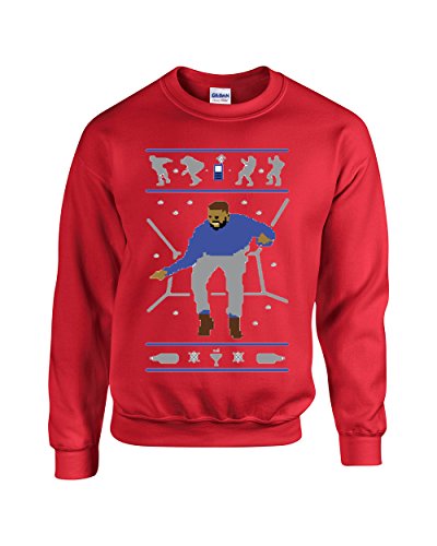 Wicked custom apparel Men’s Hotline Bling Christmas sweater