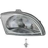 CLASSIC H4 EISENFELS Bundle Set 70771459 Scheinwerfer rechts + Leuchtmittel H4 Classic kompatibel mit Seicento/600 187_