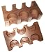 NEW LAMMER / BUTTON RACK - 6 HOLE DOUBLE ROW LAS VEGAS Casino Style