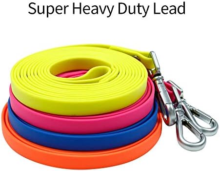 Waterproof Long Dog Leash Recall Training Lead 5 10 16 30 50 Foot for Large Medium Small Dogs Outdoor Training Walking Playing and Camping — view 5