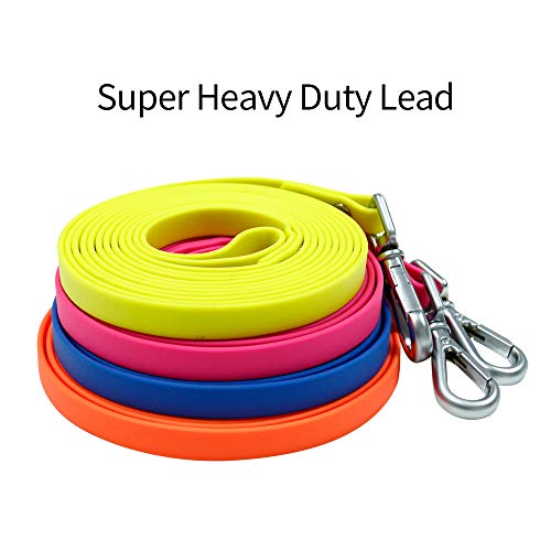 Nimble Waterproof Dog Leash Lead Durable Training Rope Outdoor Long Leash 5Ft 10Ft 13Ft 16Ft 30Ft 50Ft Great For Training, Beach, Yard, Play, Camping #TOP5