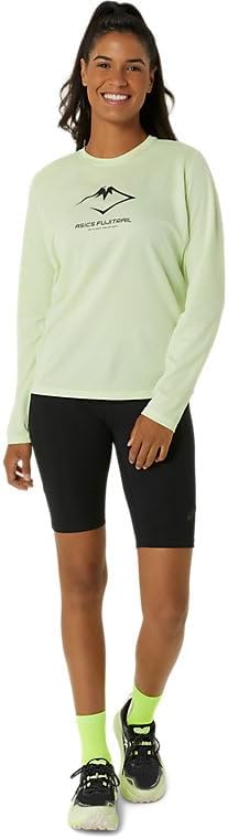 ASICS Women's FUJITRAIL LOGO Long Sleeve TOP Running Apparel