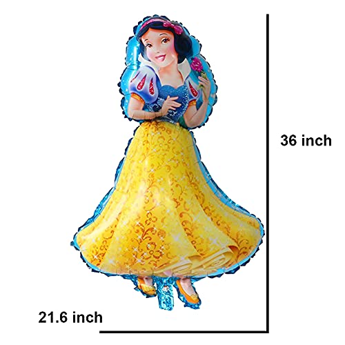Lovsong 5 Pcs - Large Disney Princess Balloons Birthday Party Balloons Adult & Kids Party Theme Decorations #TOP1