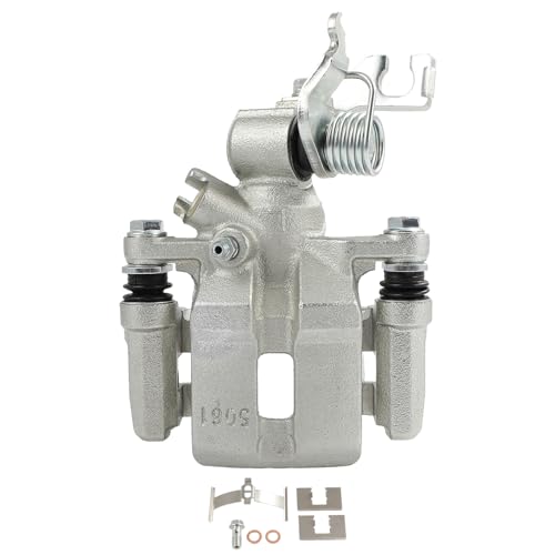 Image of cciyu Rear Left Disc Brake Caliper Assembly with Bracket