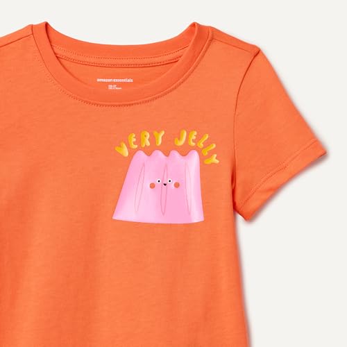Image of Amazon Essentials Girls and Toddlers' Short-Sleeve T-Shirts