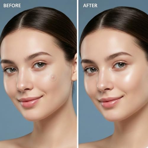 Image of JAQULINE USA Acne Relief Patches with Hyaluronic Acid | Hydrocolloid Pimple Patches | Absorbs Acne Secretion | Overnight Spot Care | For All Skin Types | 36 Patches