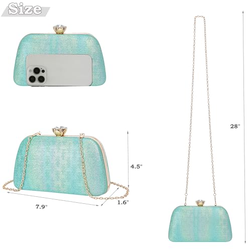 Image of BBTT.ful New Clutch Purses for Women Elegant Evening Bag for Party, Wedding, and Formal Events