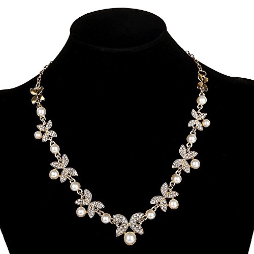 Stylish Traditional Wedding Pearl Necklace Jewellery Set