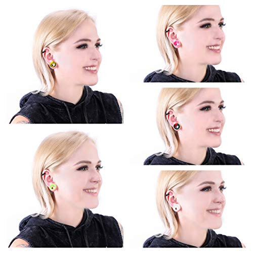 Wbrwp 32Pcs Hollow Double Flared Hard Silicone Ear Tunnels And Plugs Ear Gauges Expander Stretcher Body Piercing Jewelry 00G(10Mm) #TOP4