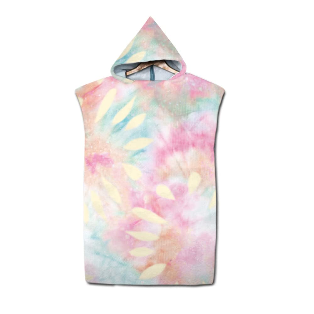 Poncho De Bain Microfibre Surf 75x110cm - Serviette à Capuche Unisexe Serpent Vert