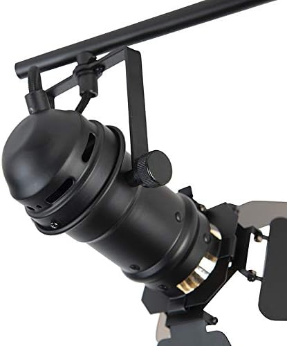 Qazqa - Industrial Spotlight Ceiling Black 2-Light with valves - Movie- - Industrial - Suitable for LED GU10 | 2 Way Light - Stainless Steel Spotway Light - Suitable for Living Room I Kitchen I Bedr