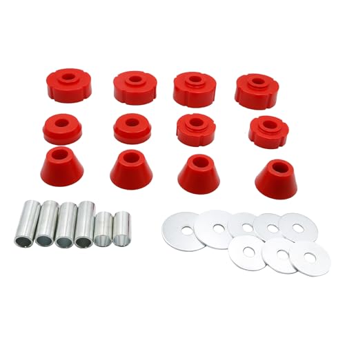 ASTROSYNC Body Mount Kit Fit for Chevy GMC Regular Cab C10 C15 1967-1972, Cab Body Mount Bushing Kit Replace 7-101
