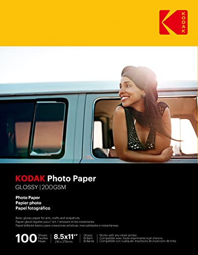 Papier photo Kodak 8209017 fini les images ternes avec ce support brillant 200g