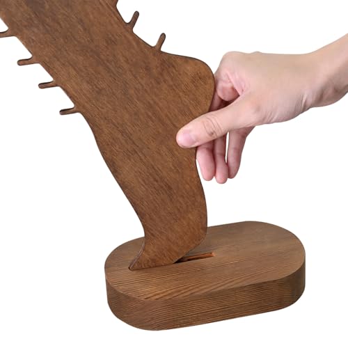 image for MOOCA 2 Pcs Set Two-Way Tabletop or Wall-Mountable Jewelry Display Nat