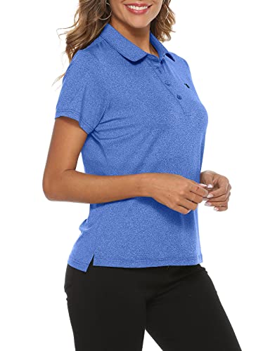 Rdruko Women's Short Sleeve Golf Polo Shirt #TOP4