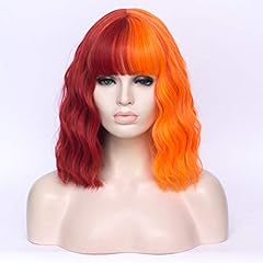 Half Orange Half Red