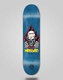 Black Label Monopatín Skate Skateboard Deck Tabla Hassan-Ripper 8.38