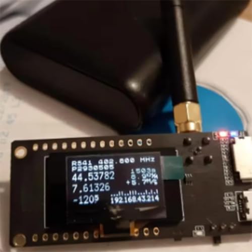 Placa LoRa32 V2.1 con pantalla OLED de 0,96 pulgadas, chip CH9102F y conectividad SMA 6