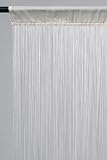 Fadenvorhang Weiss ca. 140 breit x 250 cm hoch mit Tunnelzug
