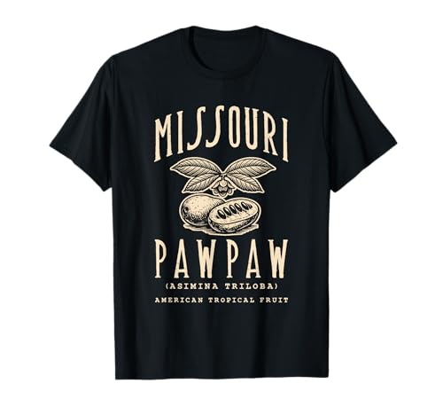 Missouri Pawpaw Tree Botanical T-Shirt