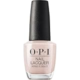 OPI Nail Lacquer Throw Me A Kiss | Sheer Soft Beige Crème Chip Resistant Nail Polish | Always Bare For You Collection