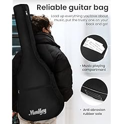 Moukey Guitare Acoustique 4/4 pour Débutant Adolescent Adulte Guitare Folk 41 Pouces avec Poster d’Accords Guitare… - Les Beatles, Paul McCartney, John Lennon, RIngo Starr, George Harrison Moukey Guitare Acoustique 4/4 pour Débutant Adolescent Adulte Guitare Folk 41 Pouces avec Poster d'Accords Guitare… – Image 5
