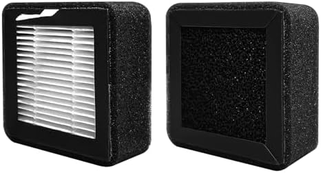2 Pack Kobra S1 Air Filter HEPA Activated Carbon Filter for Anycubic Kobra S1 Combo, Effectively Filter Dust & VOCs, Toxic Gases Upgrade Spare Parts 3D Printer Accessories