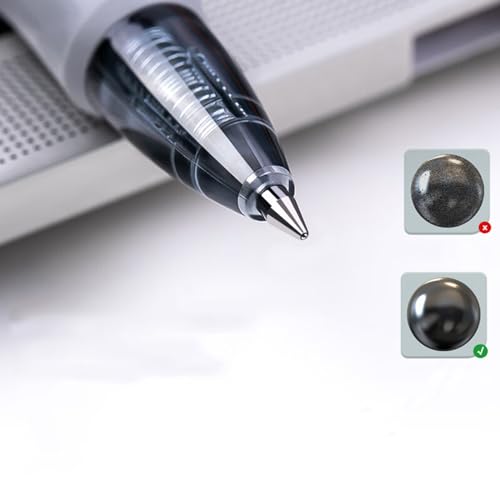 Bolígrafos Roller Retráctiles Gel 10 Pzas Punta 0.5 mm miniatura 4