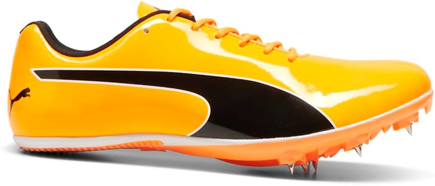 PUMA Mens Evospeed Sprint 14.5 & Field Running Sneakers Shoes - Orange