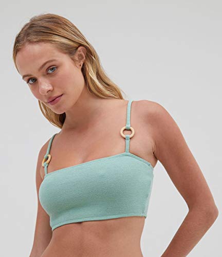 Argola de Madeira cor Marfim 33 mm 3,3 cm PCT C/50 UNIDADES