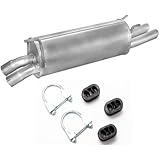 EU Hersteller Auspuff ENDSCHALLDÄMPFER Endtopf + Montageware Neuware (passend für das angegebene Fahrzeug ,siehe Artikelbeschreibung)