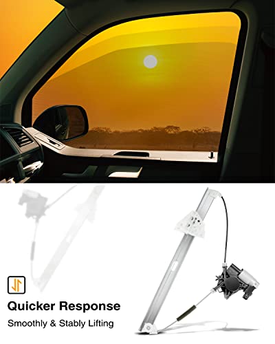 A-Premium Electric Power Window Regulator With Motor Compatible With Mazda Cx-7 2007-2012 Front Left #TOP1