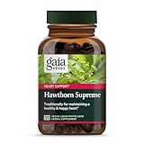 Gaia Herbs Hawthorn Supreme - Hawthorn Berry Supplement to Support Heart Health - for Use at Every Age and Stage to Sustain and Support The Heart - 120 Vegan Liquid Phyto-Capsules (60-Day Supply)