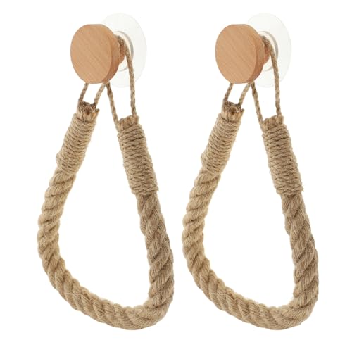 GLEAVI 2個 レトロな壁掛けタオル掛け バスルームアクセサリー ビンテージペーパータオルホルダー トイレットペーパーホルダー 装飾的なト