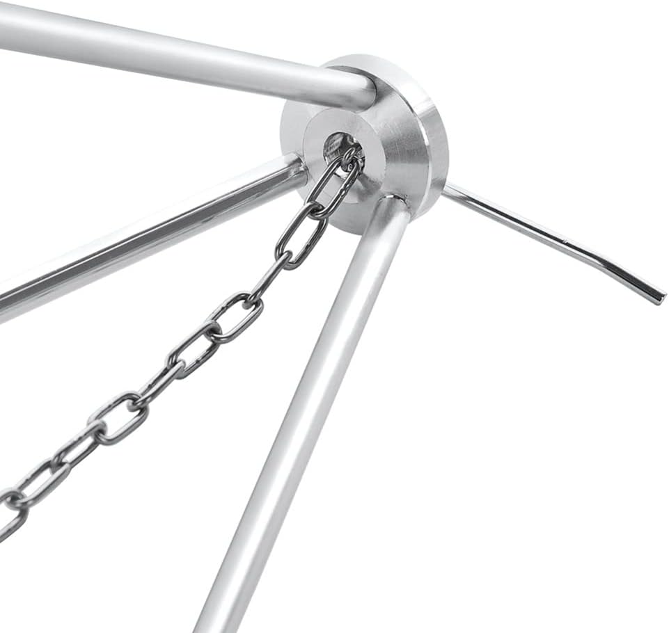 Camping Picnic Cooking Tripod Hanging Pot Outdoor Durable Portable Campfire Picnic Pot Fire Grill Hanging Tripod with Bag