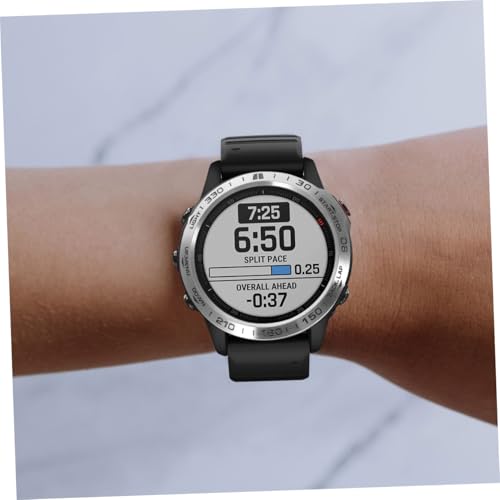 Protector de bisel de metal Alipis anillo de acero inoxidable para reloj deportivo 6X 5