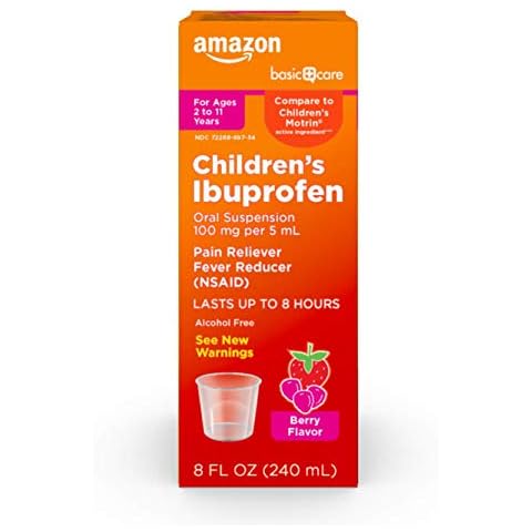 Amazon Basic Care Children's Ibuprofen Oral Suspension Cover