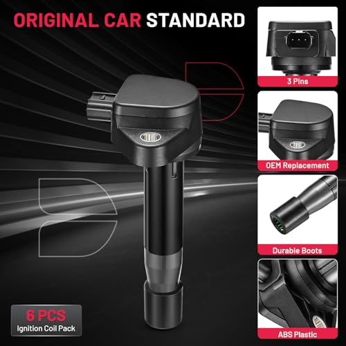 Image of BDFHYK Ignition Coils Pack UF603 UF624 for Honda Accord 2008-2012