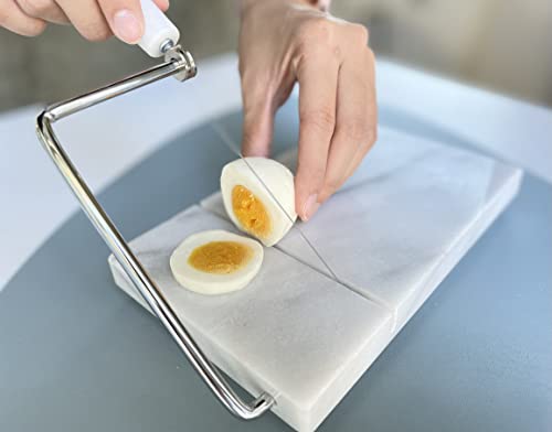 Jemarble Cheese Slicer 5X8 Inch(White)(Premium Quality)(With 2 Extra Wires) #TOP5