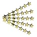 Hygloss Metallic Sticker Strips, Stars-Gold