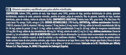 Advance Sensitive Sterilized - Cibo Per Gatti Sterilizzati Adulti Con Salmone - 3Kg - 6