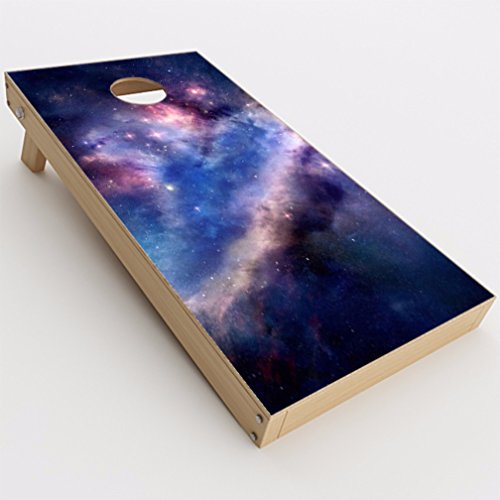 itsaskin1 Skin Decal Vinyl Wrap for Cornhole Game Board Bag Toss (2xpcs.) / Nebula Orion