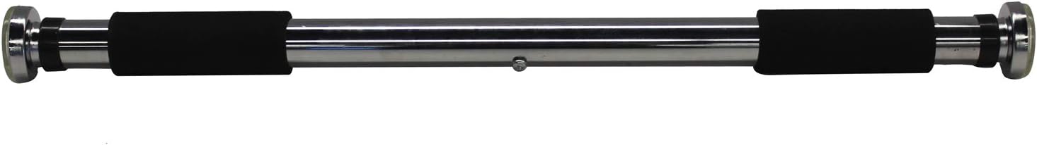 Doorway Iron Gym Total Upper Body Workout Fitness Bar (24"-39")